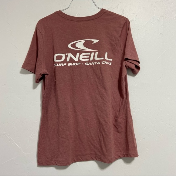 O'Neill Surf Shop Santa Cruz Women's Pink T Shirt M Short Sleeve Cotton/Poly - Picture 4 of 5